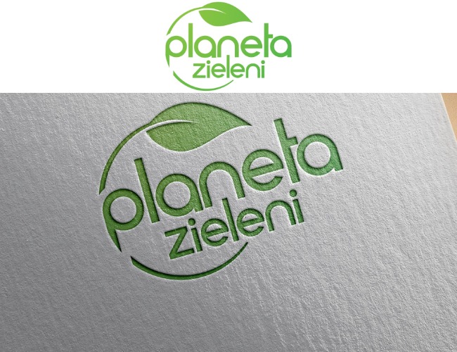 Projektowanie logo dla firm,  Logo - planeta zieleni, logo firm - planetazieleni